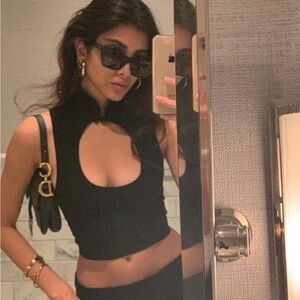 are you am i imala tank 🤎 worn once, perfect condition just needs lint roller